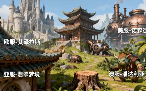 原神全球有哪些服务器