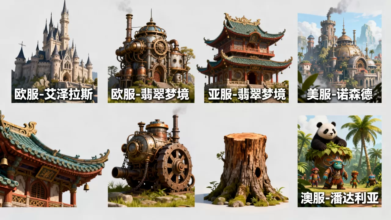 原神全球有哪些服务器 原神全球有哪些服务器