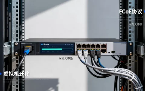 FCoE虚拟机迁移时如何确保网络无中断，有哪些解决方案？