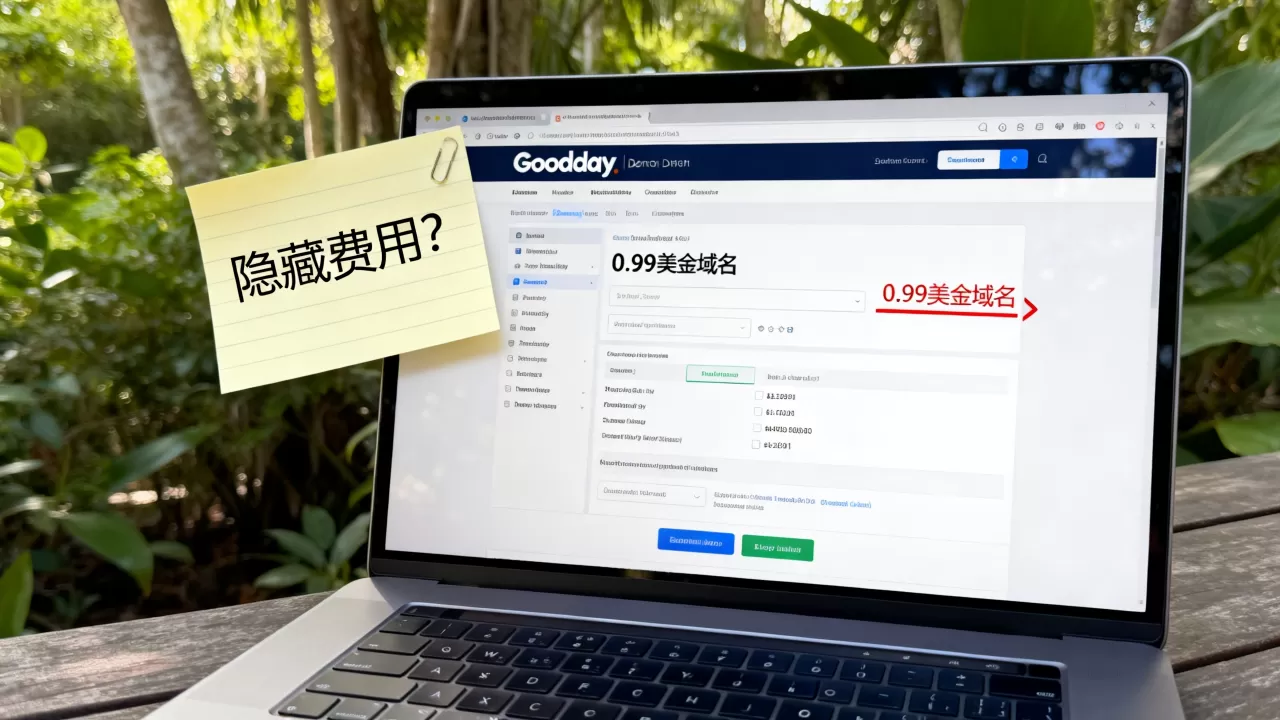 godaddy 0.99美金域名是真的吗?有隐藏费用吗? godaddy 0.99美金域名是真的吗?有隐藏费用吗?