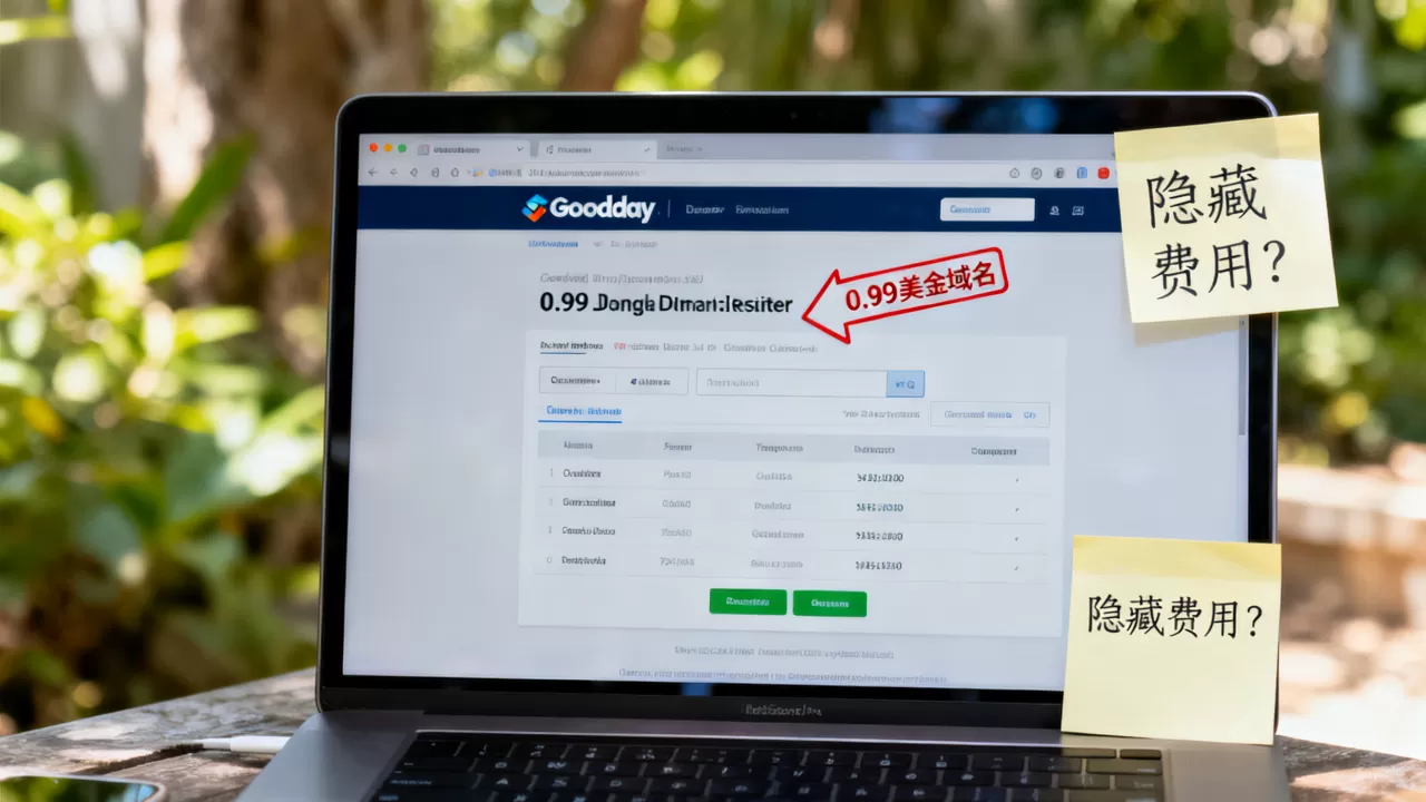 godaddy 0.99美金域名是真的吗?有隐藏费用吗? godaddy 0.99美金域名是真的吗?有隐藏费用吗?