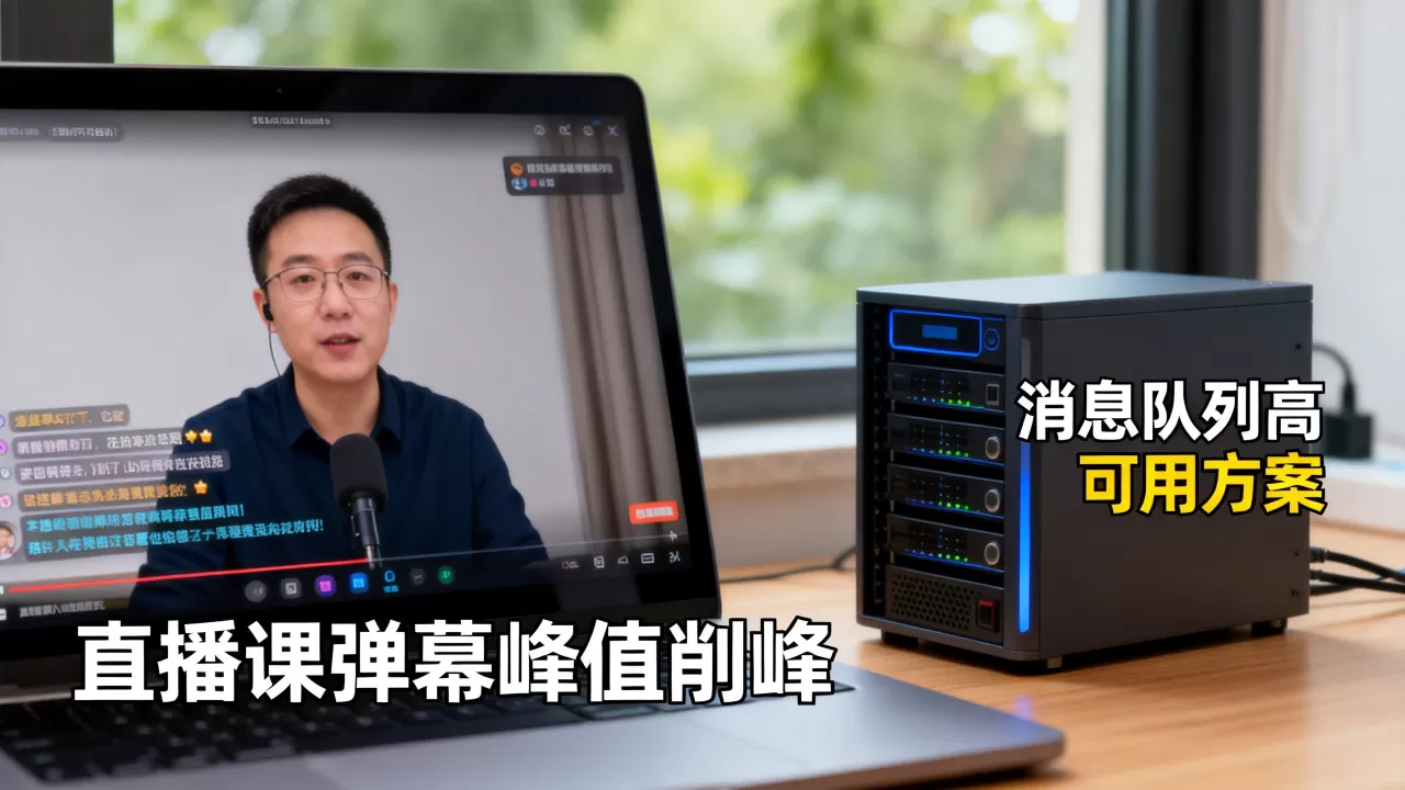 直播课弹幕峰值如何削峰?,消息队列有哪些高可用方案 直播课弹幕峰值如何削峰?,消息队列有哪些高可用方案
