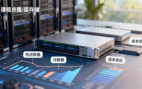课程点播按热度分层存储的成本优化路径