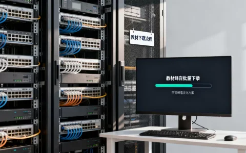 开学季教材PDF批量下载带宽峰值怎么治
