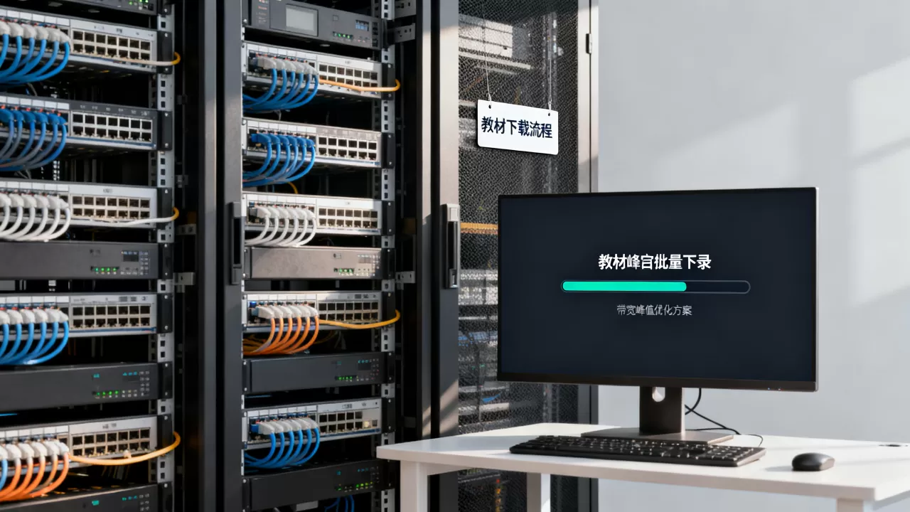 开学季教材PDF批量下载带宽峰值怎么治 开学季教材PDF批量下载带宽峰值怎么治