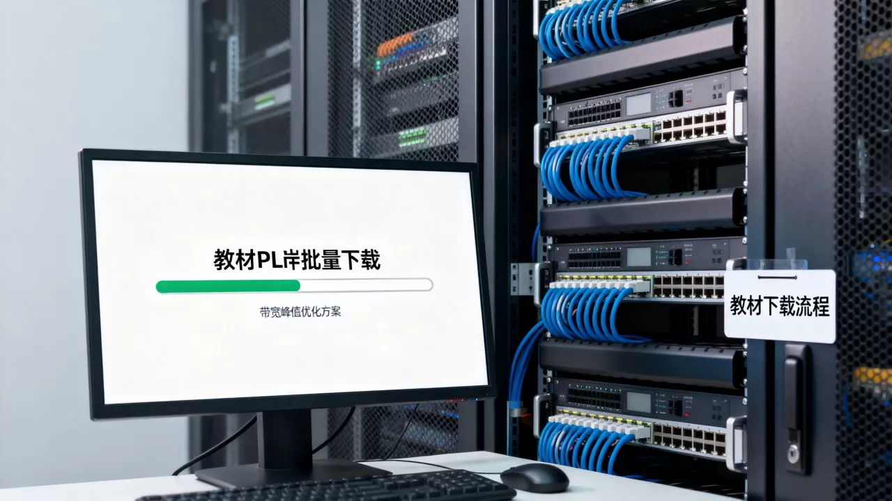 开学季教材PDF批量下载带宽峰值怎么治 开学季教材PDF批量下载带宽峰值怎么治