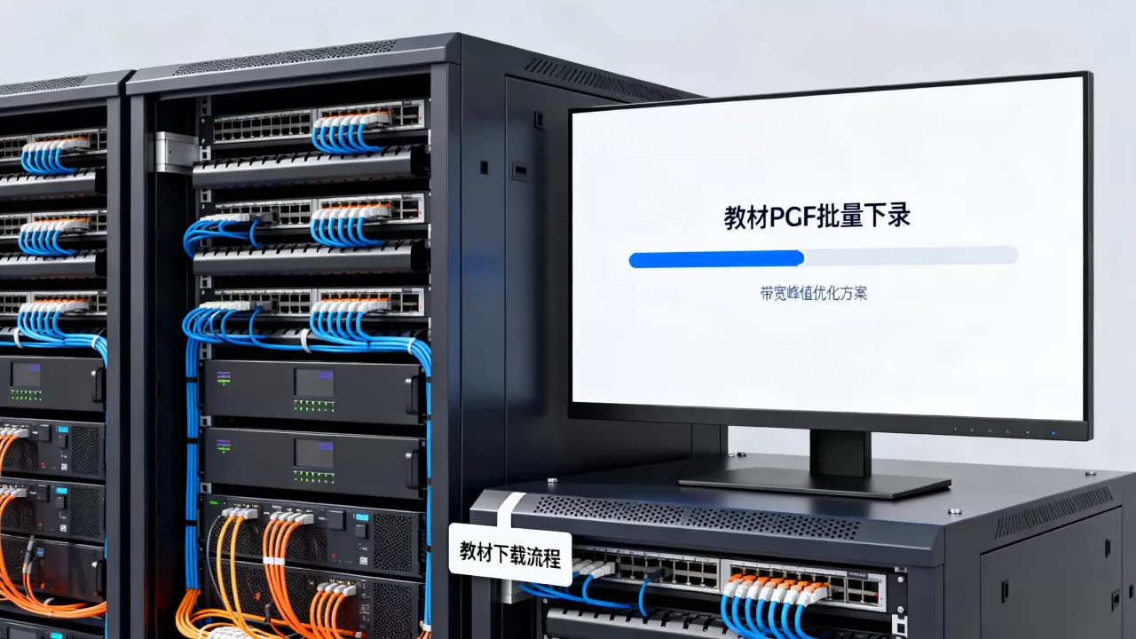 开学季教材PDF批量下载带宽峰值怎么治 开学季教材PDF批量下载带宽峰值怎么治