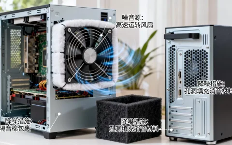高频CPU服务器跑起来噪音大怎么办，如何降噪？