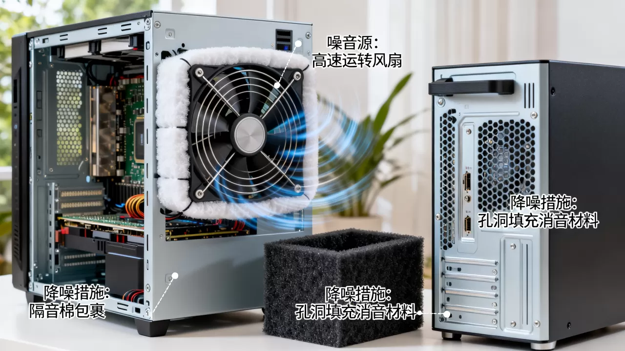 高频CPU服务器跑起来噪音大怎么办,如何降噪? 高频CPU服务器跑起来噪音大怎么办,如何降噪?