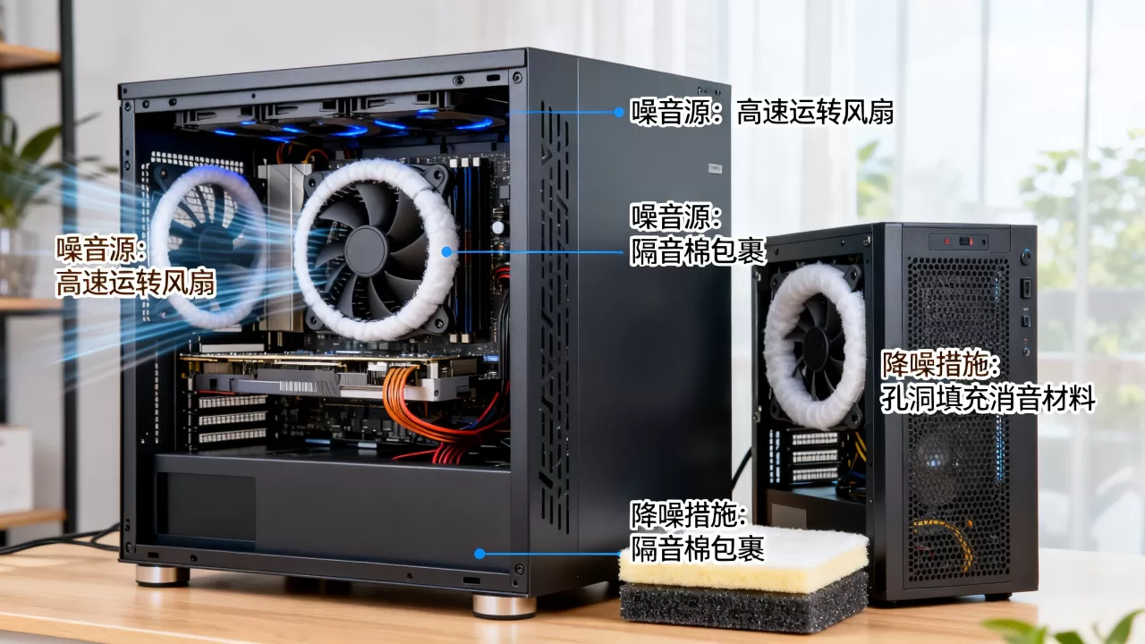高频CPU服务器跑起来噪音大怎么办,如何降噪? 高频CPU服务器跑起来噪音大怎么办,如何降噪?