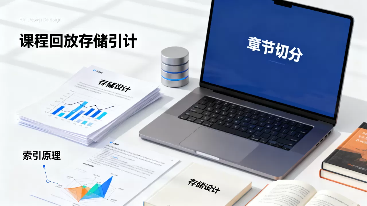 课程回放按章节切分的存储与索引怎么设计,实现原理是什么 课程回放按章节切分的存储与索引怎么设计,实现原理是什么