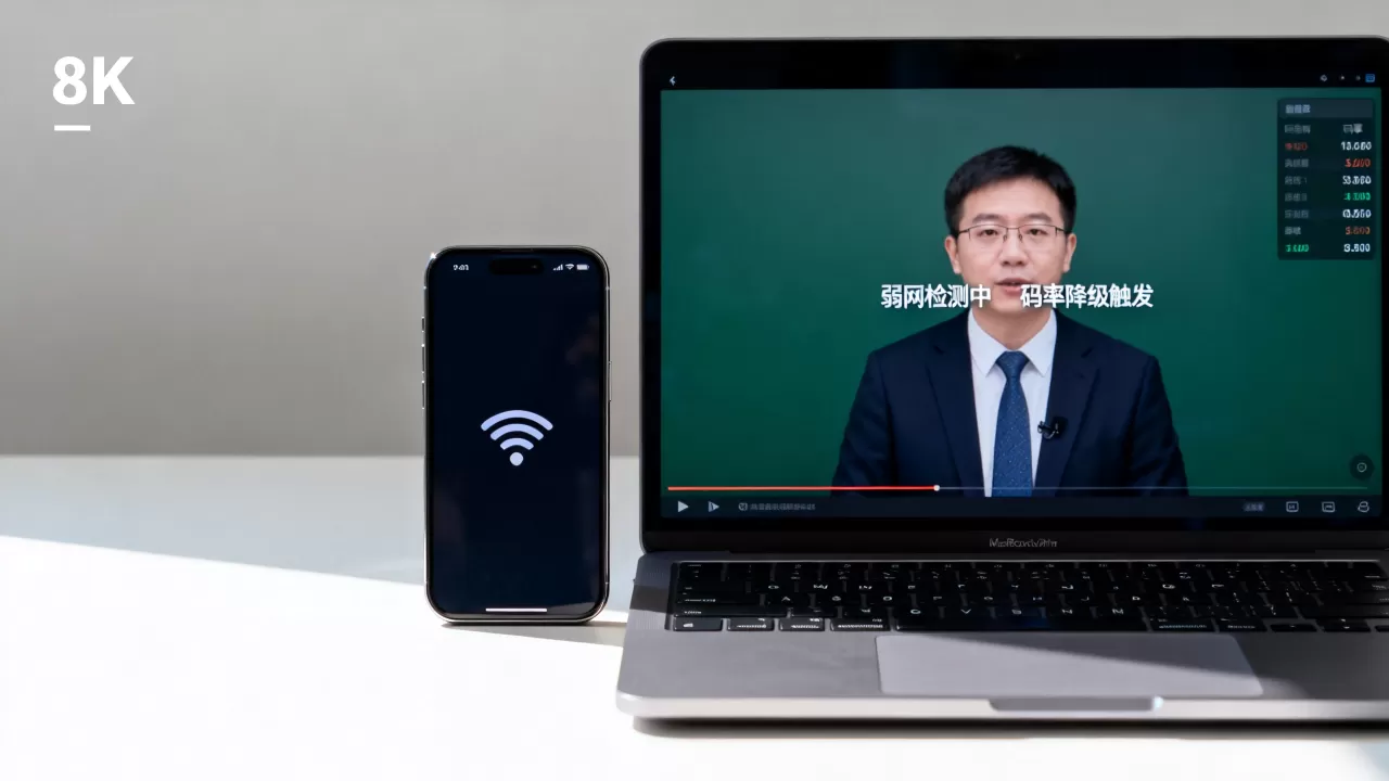 直播课弱网卡顿时的码率降级触发条件 直播课弱网卡顿时的码率降级触发条件