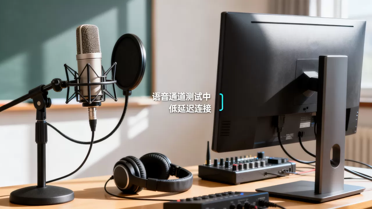 跨境小语种课堂的低延迟语音通道搭建 跨境小语种课堂的低延迟语音通道搭建