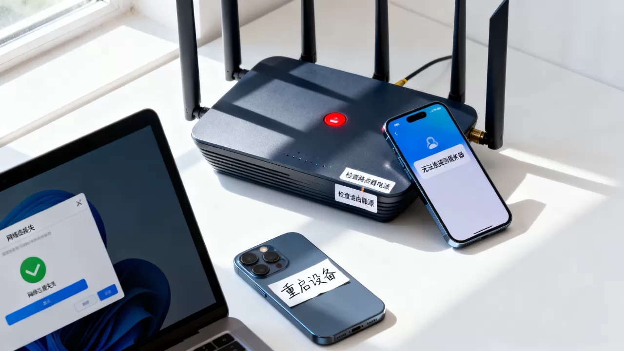 无线网wifi连接不上服务器怎么办,是什么原因? 无线网wifi连接不上服务器怎么办,是什么原因?