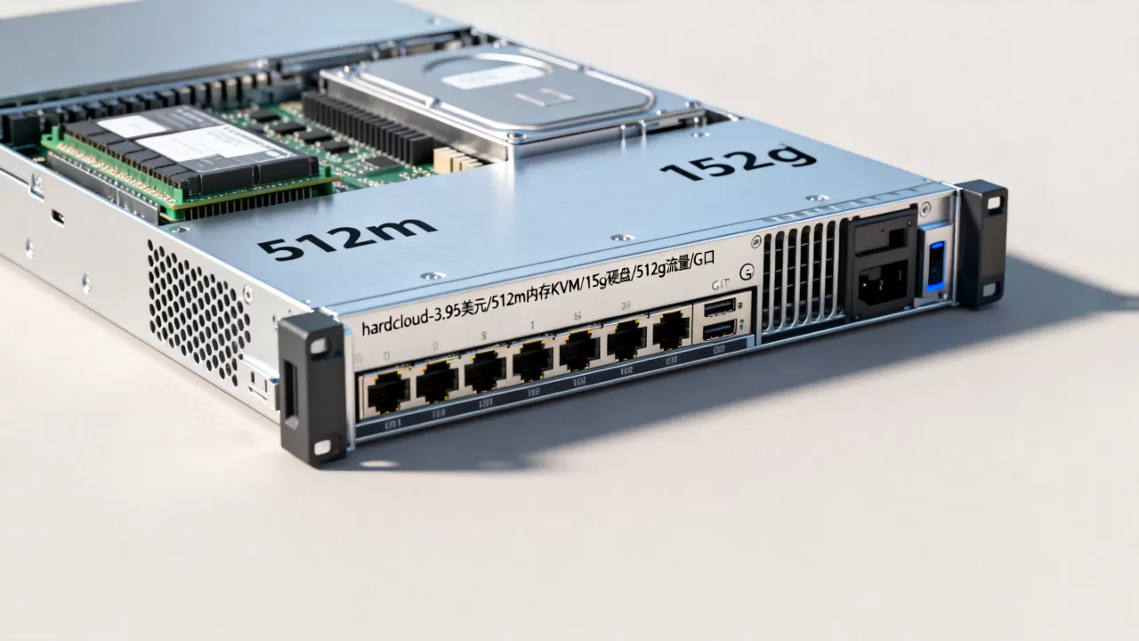 hardcloud-3.95美元/512m内存KVM/15g硬盘/512g流量/G口 hardcloud-3.95美元/512m内存KVM/15g硬盘/512g流量/G口