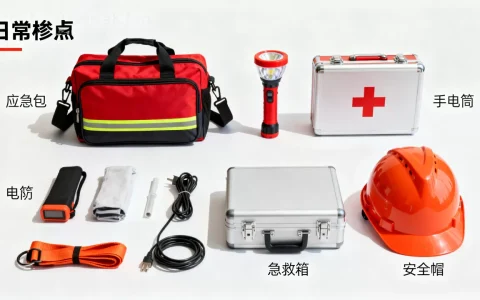 高防应急物资与工具清单的日常盘点