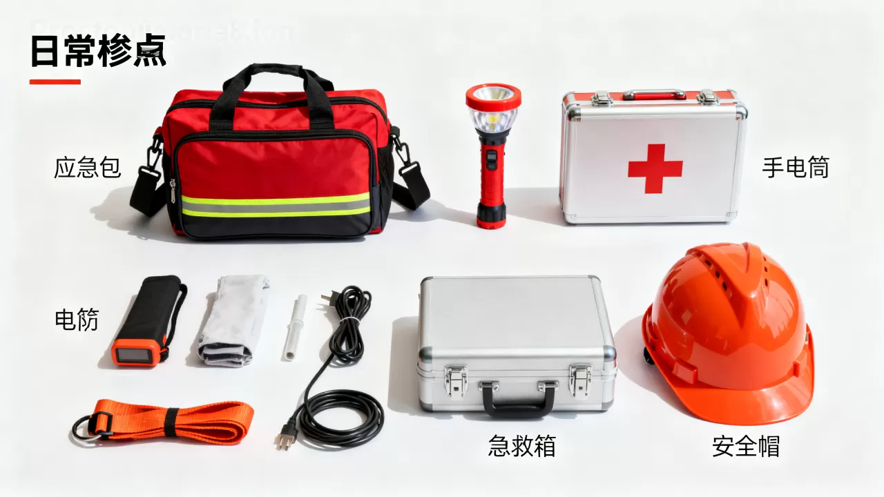 高防应急物资与工具清单的日常盘点 高防应急物资与工具清单的日常盘点