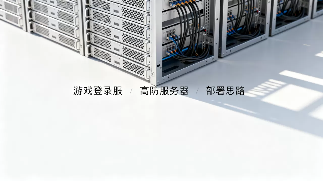 游戏登录服搭配高防服务器的部署思路 游戏登录服搭配高防服务器的部署思路