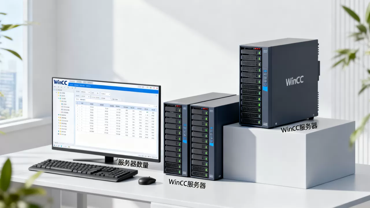 一台WinCC能带多少服务器?,WinCC服务器数量上限多少。 一台WinCC能带多少服务器?,WinCC服务器数量上限多少。