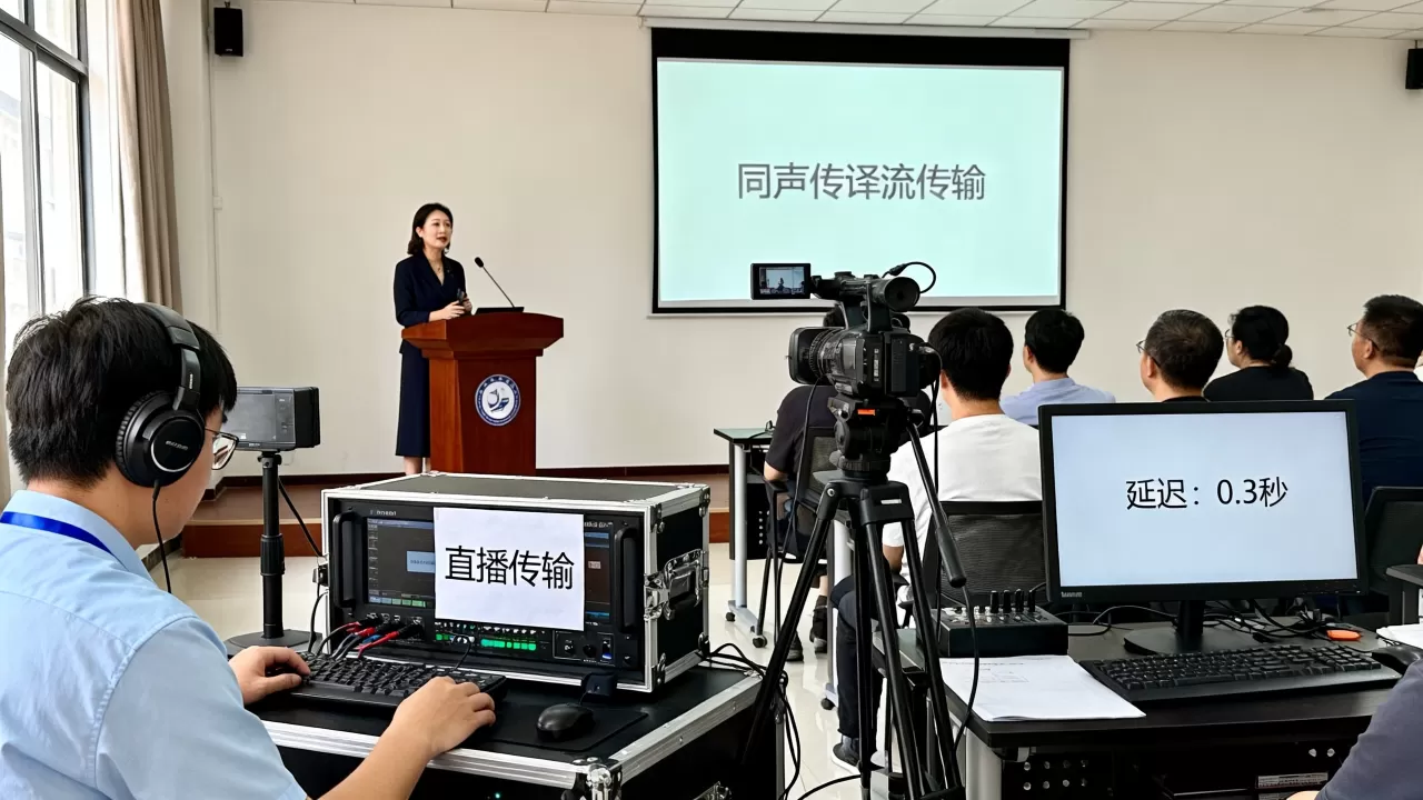 跨国学术讲座直播的同声传译流传输如何实现?,传输延迟高怎么办 跨国学术讲座直播的同声传译流传输如何实现?,传输延迟高怎么办