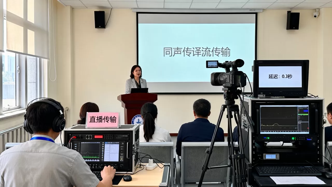 跨国学术讲座直播的同声传译流传输如何实现?,传输延迟高怎么办 跨国学术讲座直播的同声传译流传输如何实现?,传输延迟高怎么办