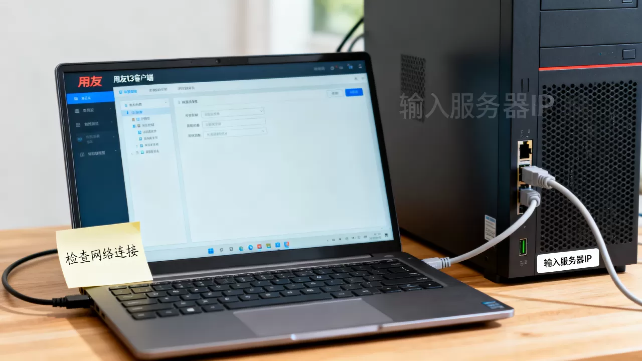 用友t3客户端如何连接服务器,连接失败怎么办? 用友t3客户端如何连接服务器,连接失败怎么办?