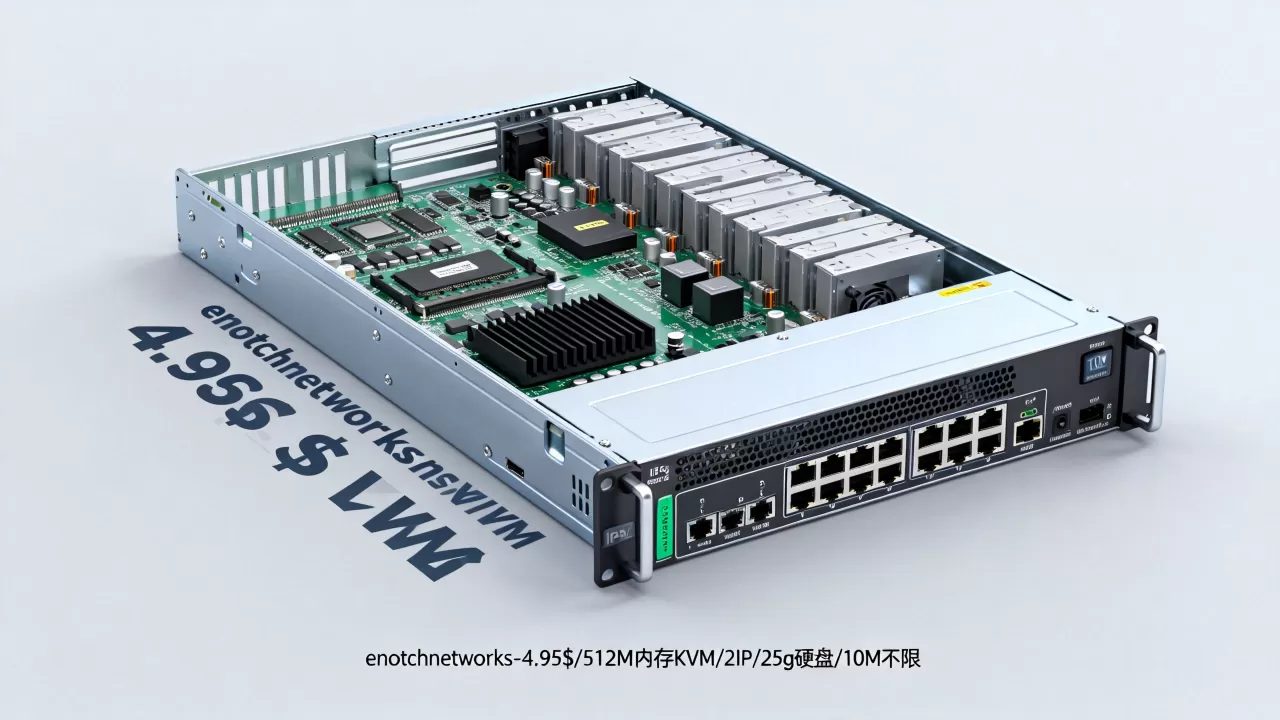 enotchnetworks-4.95$/512M内存KVM/2IP/25g硬盘/10M不限 enotchnetworks-4.95$/512M内存KVM/2IP/25g硬盘/10M不限