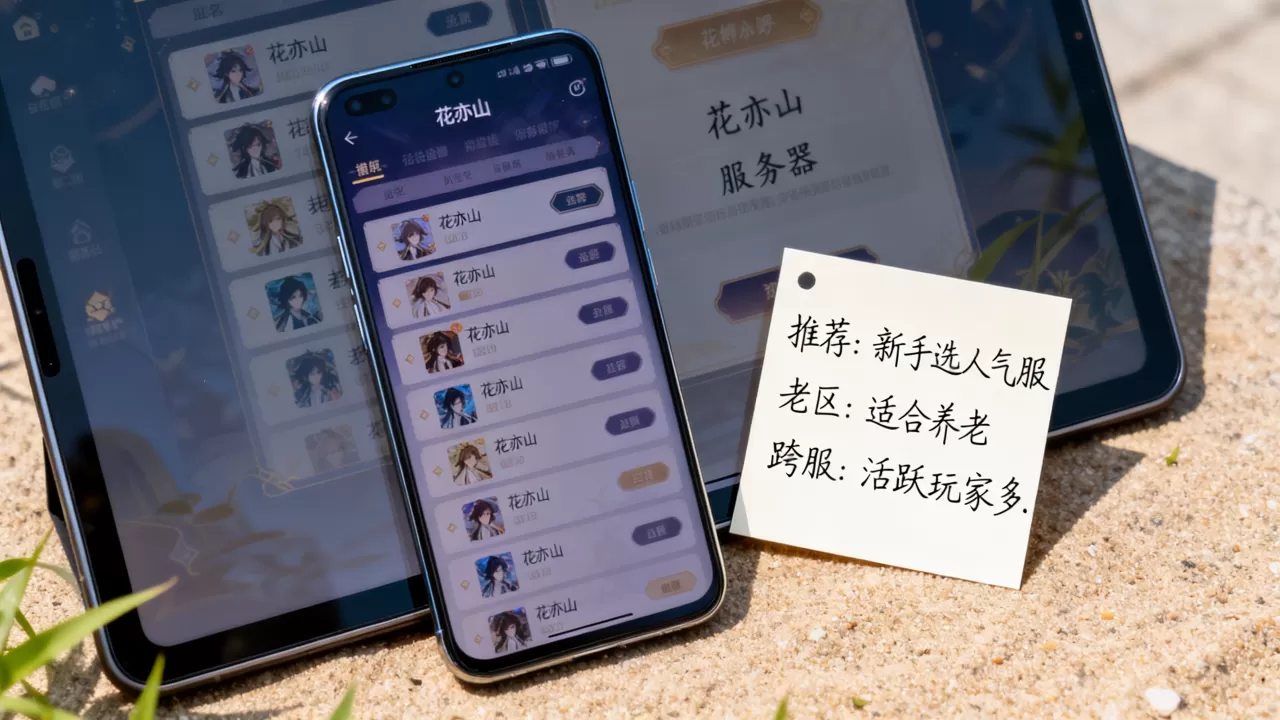 花亦山现在有哪些服务器,怎么选择适合自己的服务器? 花亦山现在有哪些服务器,怎么选择适合自己的服务器?