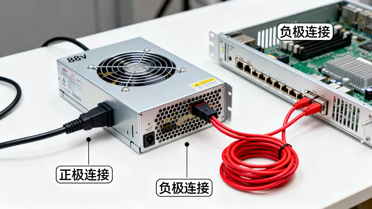 48v服务器直流电源怎么接 48v服务器直流电源怎么接