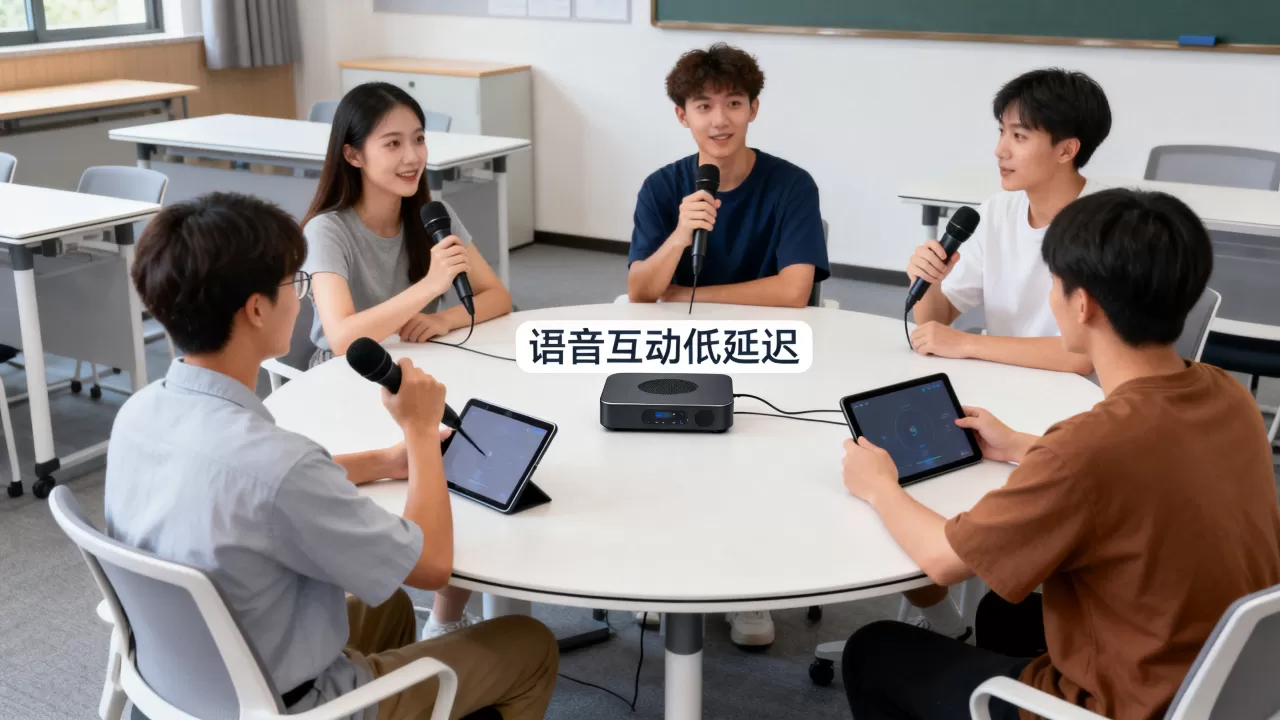 小班课圆桌讨论的语音互动低延迟设计 小班课圆桌讨论的语音互动低延迟设计