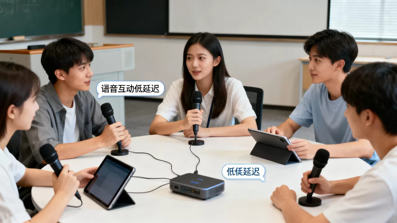 小班课圆桌讨论的语音互动低延迟设计 小班课圆桌讨论的语音互动低延迟设计