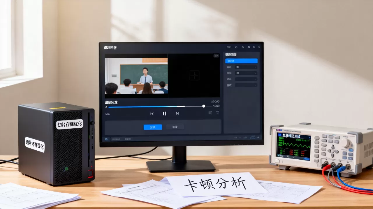 课程回放切片存储与随机拖拽响应如何优化?,播放卡顿怎么回事 课程回放切片存储与随机拖拽响应如何优化?,播放卡顿怎么回事
