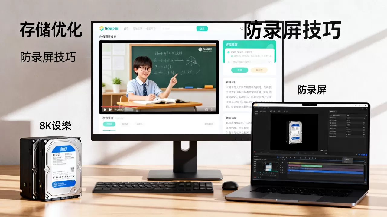 在线教育点播防盗录成本太高怎么办?,存储优化与防录屏技巧 在线教育点播防盗录成本太高怎么办?,存储优化与防录屏技巧