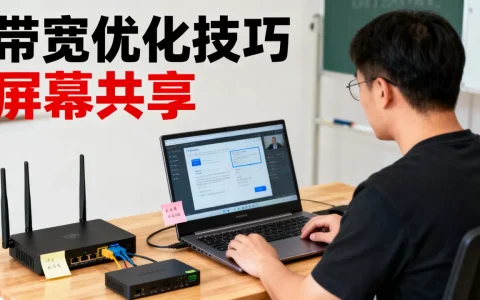 跨境课堂共享屏幕带宽占用如何控制？,屏幕共享带宽优化技巧