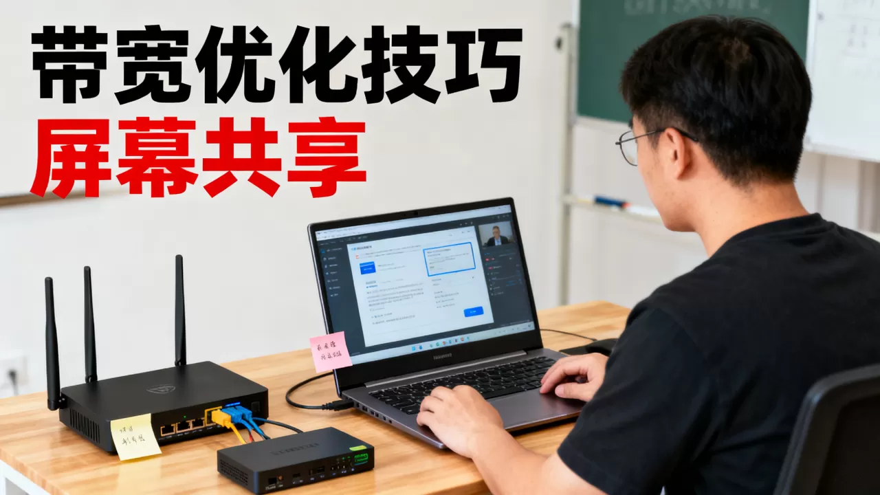 跨境课堂共享屏幕带宽占用如何控制?,屏幕共享带宽优化技巧 跨境课堂共享屏幕带宽占用如何控制?,屏幕共享带宽优化技巧