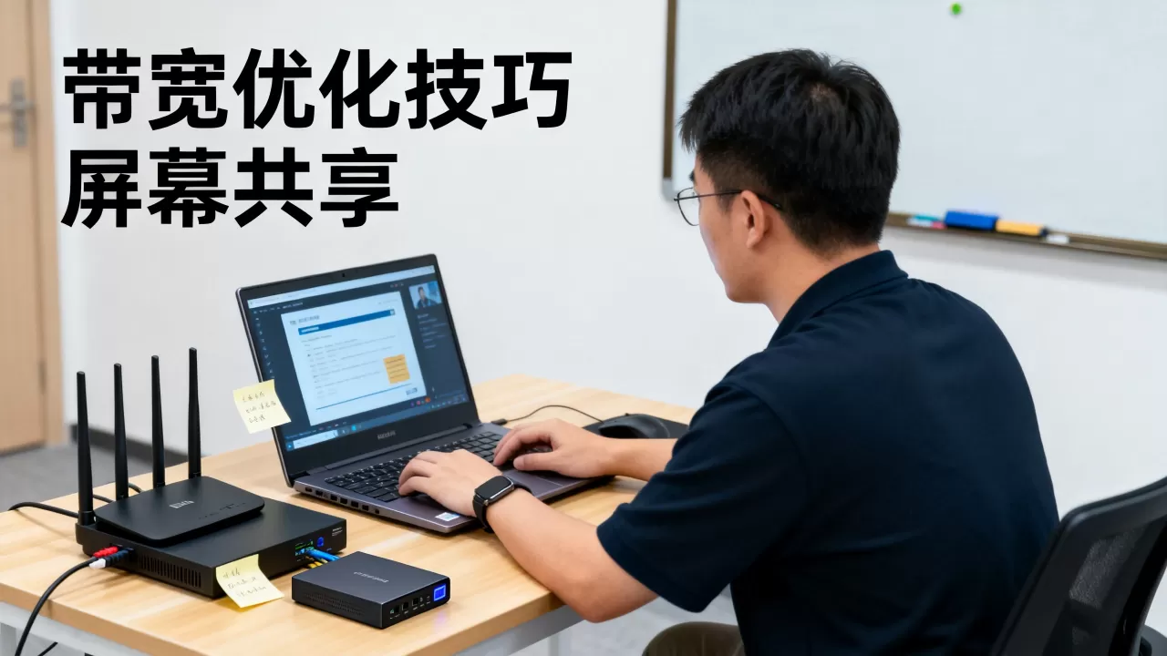 跨境课堂共享屏幕带宽占用如何控制?,屏幕共享带宽优化技巧 跨境课堂共享屏幕带宽占用如何控制?,屏幕共享带宽优化技巧