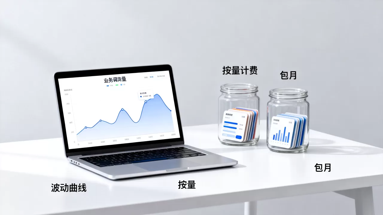 业务调用量波动明显选哪种计费方式,按量计费和包月哪个好 业务调用量波动明显选哪种计费方式,按量计费和包月哪个好