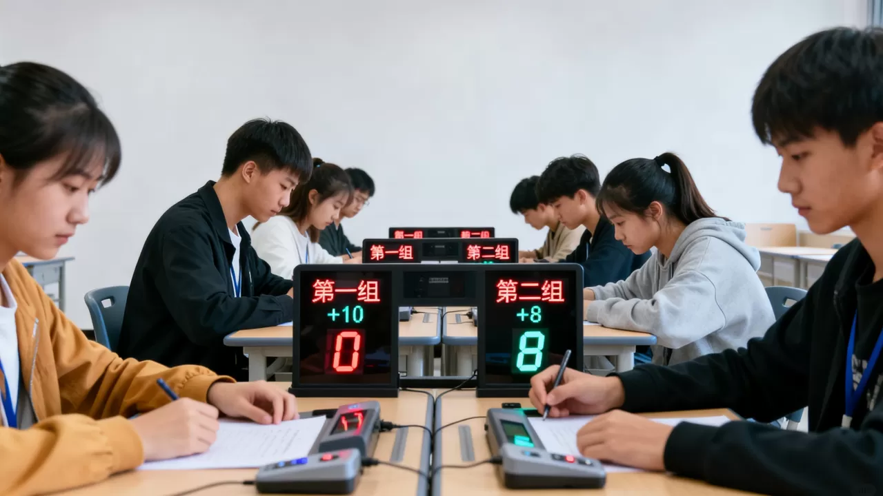 大班课分组答题的实时积分下发结构 大班课分组答题的实时积分下发结构