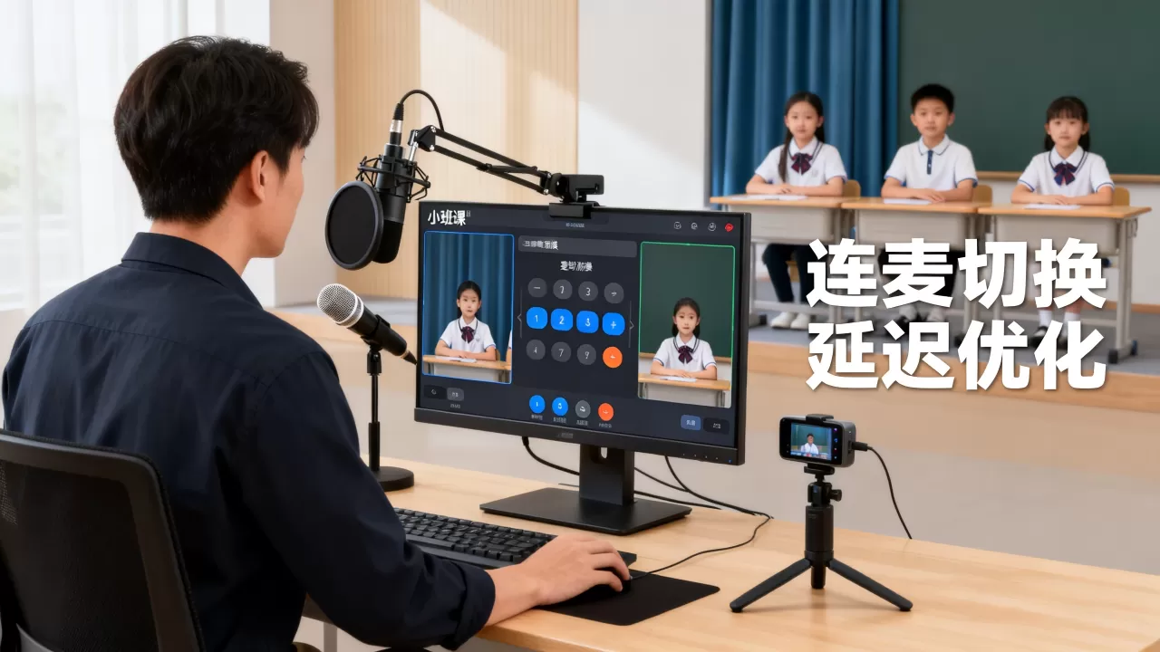 小班课轮播上台的连麦切换延迟怎么压 小班课轮播上台的连麦切换延迟怎么压