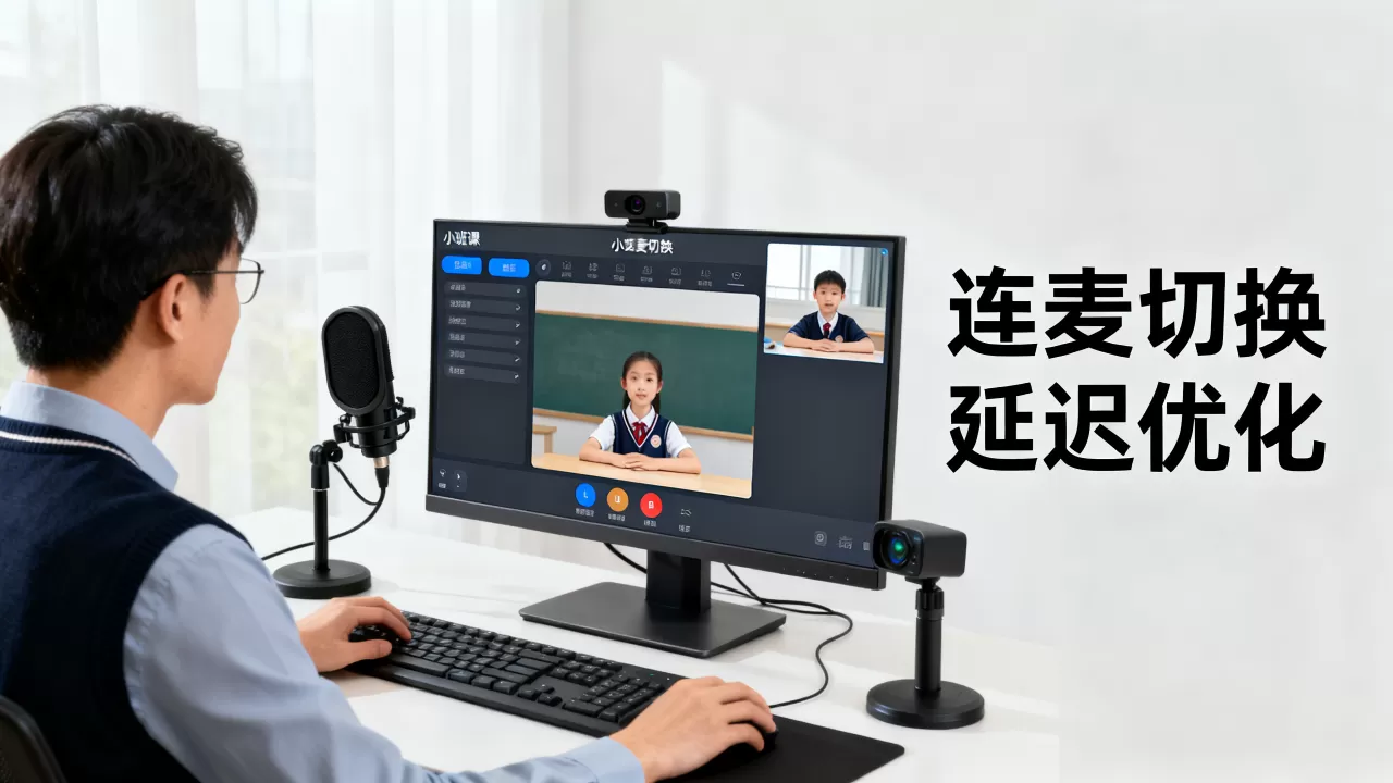 小班课轮播上台的连麦切换延迟怎么压 小班课轮播上台的连麦切换延迟怎么压