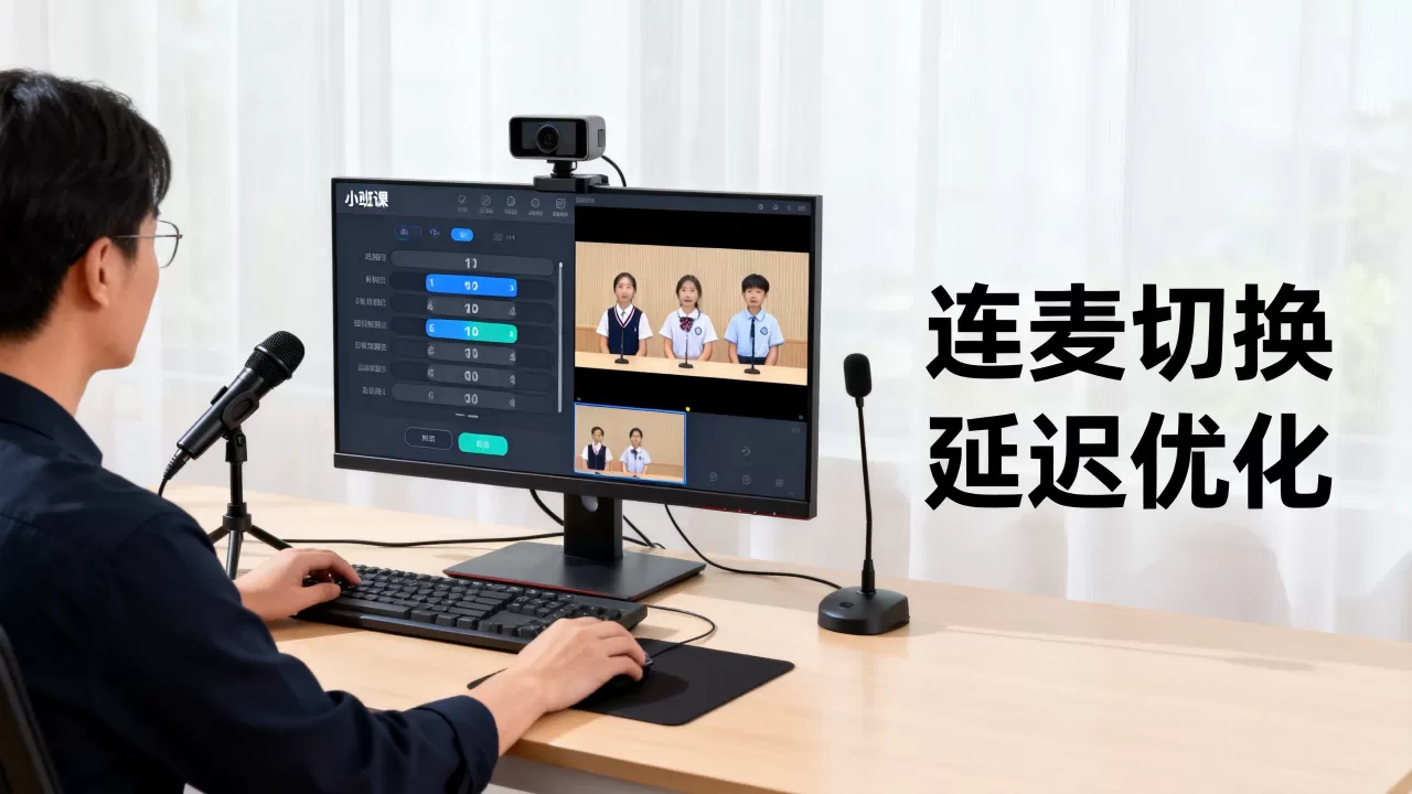 小班课轮播上台的连麦切换延迟怎么压 小班课轮播上台的连麦切换延迟怎么压