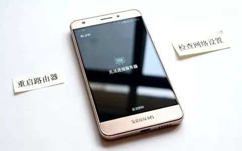 金立m5连接不上服务器是什么原因，怎么办