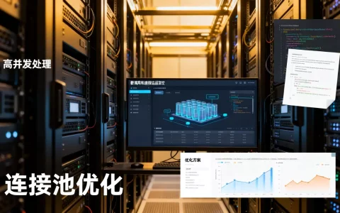 考试季查分系统如何设计连接池应对高并发，有哪些优化方案？