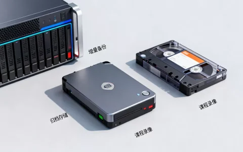 课程录像增量备份与归档存储如何取舍，有什么区别？
