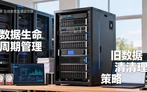 在线教育直播回放存储如何管理生命周期，旧数据怎么处理最划算？