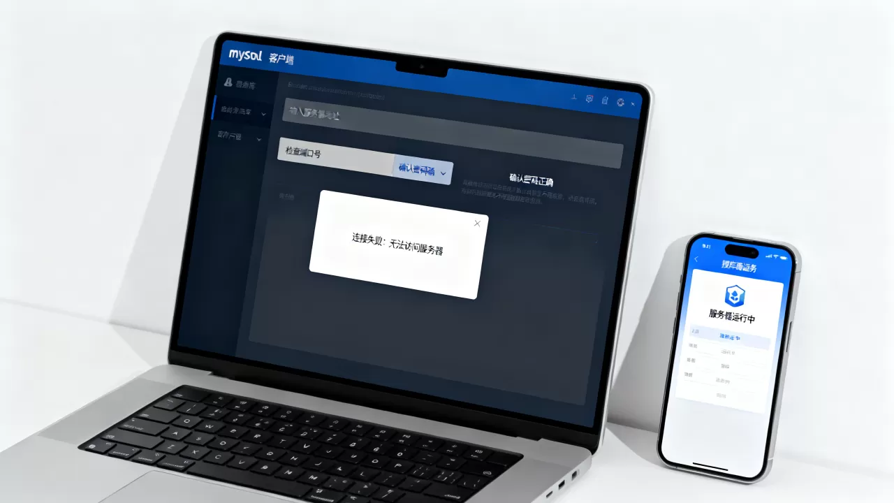 如何用mysql客户端连接数据库服务器,连接失败怎么办? 如何用mysql客户端连接数据库服务器,连接失败怎么办?