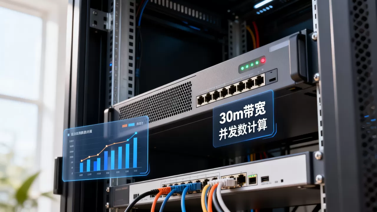 30m服务器到底能带多少人,如何计算带宽最大并发数? 30m服务器到底能带多少人,如何计算带宽最大并发数?