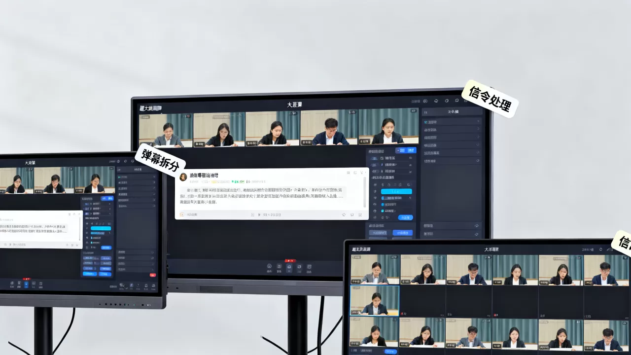 大班课超大规模同屏时弹幕与信令如何拆分?,怎么做? 大班课超大规模同屏时弹幕与信令如何拆分?,怎么做?