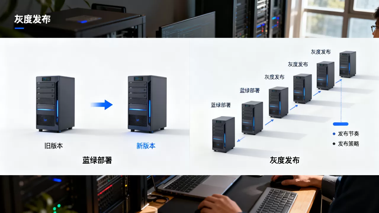 蓝绿部署和灰度发布哪种更适合发布节奏?,发布策略怎么选? 蓝绿部署和灰度发布哪种更适合发布节奏?,发布策略怎么选?