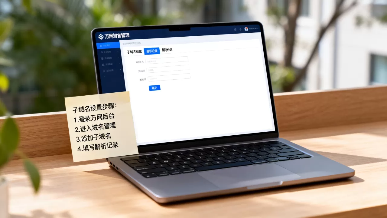 万网子域名怎么设置最简单?,子域名解析怎么操作? 万网子域名怎么设置最简单?,子域名解析怎么操作?